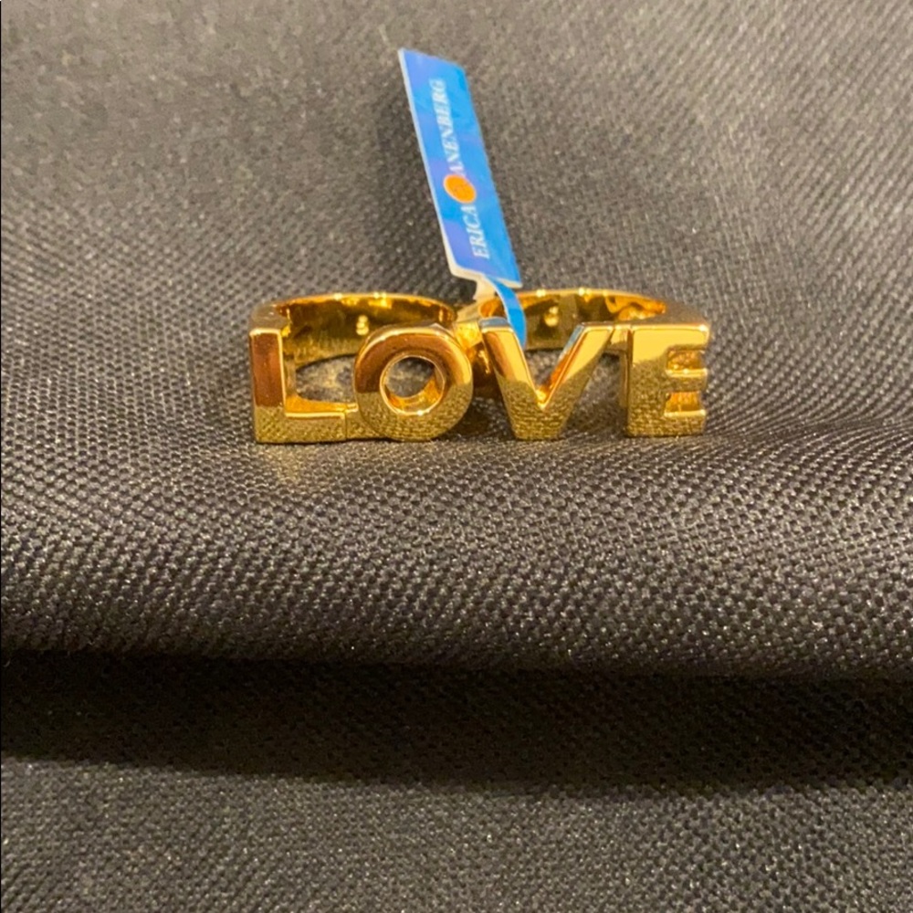 Gold Love Ring